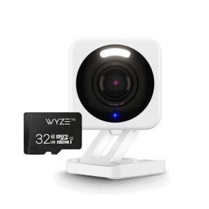 Wyze Cam v4 + 32GB MicroSD Card