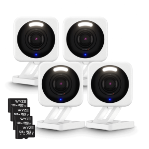 Wyze Cam v4 Home Security Bundle